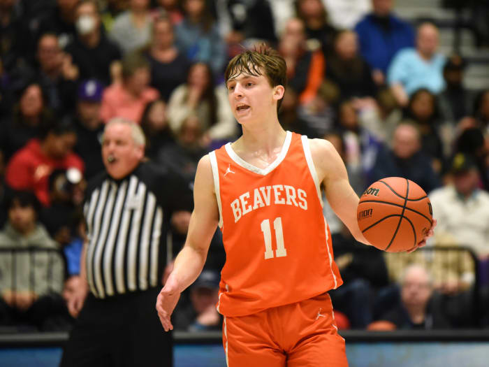 Beaverton Southridge 6A Oregon boys basketball quarterfinal 2024 Taylor Balkom 06